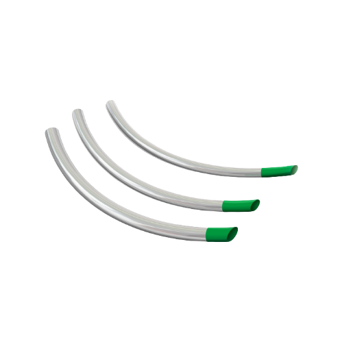 Curved blow-in insulation needle Ø51 mm with 360° rotation for timber-frame elements