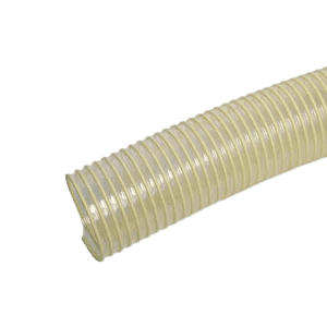 Polyurethane insulation blower hose with plastic wire and grounding, heavy-duty profile
